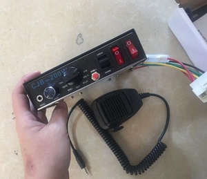 Barre lumineuse stroboscopique d'avertissement de véhicule d'urgence de 3 watts haute luminosité barre lumineuse de pompier d'ambulance avec sirène et klaxon de haut-parleur - Product Image 2