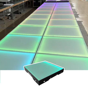 Magnetic Led Dance Floor 3d Tempered Glass Surface With Infinity Mirror Effect For Premium Wedding And Party Events - Product Image 1