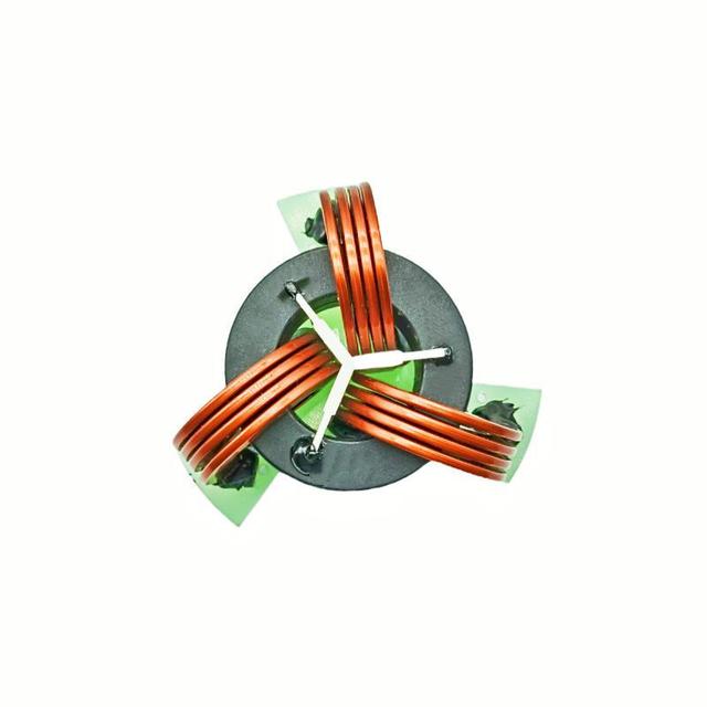 Filter High Current Ferrite Core Toroidal Flat Copper Wire Choke Coil Three-phase Inductor Common Mode