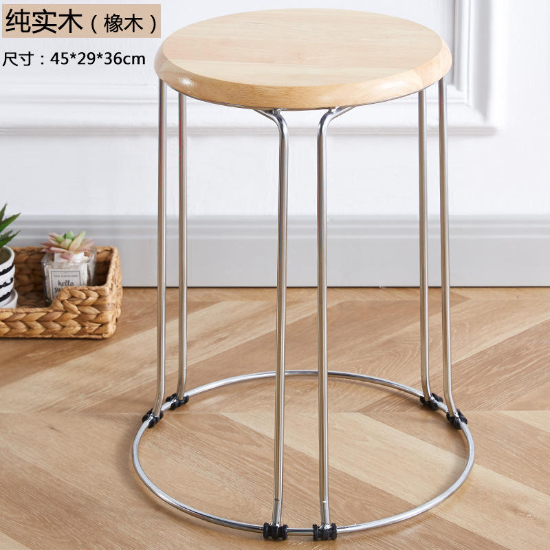 เหล็กเส้นตัน 6 คอลัมน์ - ไม้เนื้อแข็งแท้ - สูง 45 ซม.