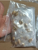 Acier inoxydable métal océan série diamant coquille pendentif pour bijoux à bricoler soi-même coquille forme balancent charme