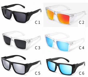 LMA 3416 Classic Brand Small Square Custom Logo Women Detachable Shield Sports <strong>Eyewear</strong> Z87 Men Safety Sunglasses High Quality - Product Image 4