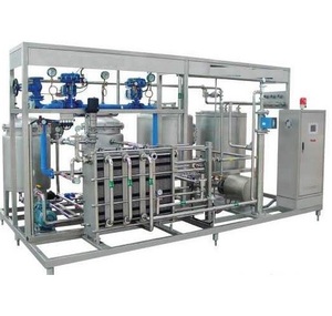 Automatische 2000l Industriële Pasteurisatieplaat Type Uht Steriliserende Machine Pomp Food Grade Roestvrij Staal Voor Melk Vruchtensap - Product Image 1