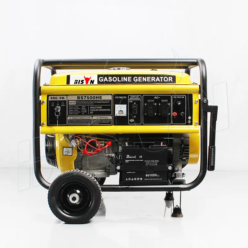 MATCHUP 15Hp Gasoline Generator Set 6500 Watt Ohv 6500W Generators Portable