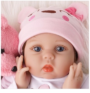 Muñeca Reborn de Goma Suave de 55cm, Modelo 2026, Muñeca de Simulación Convertible, Venta al Por Mayor - Product Image 5
