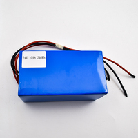Harga Murah 18650 merek Cina 7S4P 24v 10ah Li-ion baterai Lithium Ion Pack untuk 250W kursi roda elektrik sepeda skuter sepeda