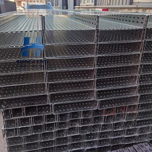 Gouttière de câbles ventilée galvanisée à chaud de qualité supérieure personnalisée / Gouttière de câbles perforée provenant d'une usine avec près de 20 ans d'expérience - Product Image 3