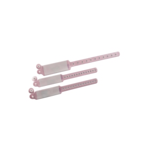 Pulseras de Identificación para Hospital, de PVC Médico, Resistentes al Agua, para Madre e Hijo/a, con Espacio para Escribir - Product Image 1