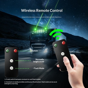 Feux d'avertissement pour camion, feux antibrouillard/pluie, prévention des collisions arrière, balise d'urgence, feux stroboscopiques tout-terrain, modè<span class=keywords><strong>le</strong></span> H903 12V - Product Image 2