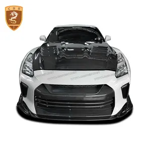 Tc Stijl Bonnet Hood Spoiler Volledige Set Body Kit Voor Nissan Gtr R35 Auto