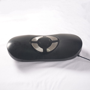 Waist Massager 42x18.5x8cm <b>Vibrating</b> Heating Airbag EMS Microcurrent <b>Plug</b>-<b>In</b> Rechargeable Home Use Black - Product Image 1