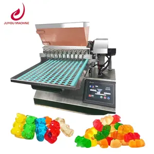 新设计小型巧克力沉积机商用巧克力沉积机软糖果冻糖果制造机