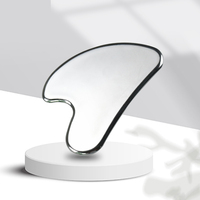 Outil de massage en acier pour le grattage Gua Sha, pour les tissus mous, matériel de physiothérapie utilisé pour le dos, les jambes, les bras, le cou, les épaules