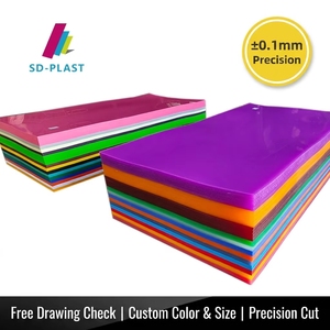 100% Virgin MMA | Custom 2-10mm Cast Acrylic <strong>Sheet</strong> | Precise CNC Cutting Service | UV Resistant Colored PMMA <strong>Sheet</strong> for Signage - Product Image 1