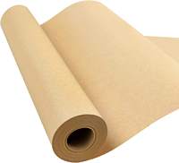 Rouleau de papier kraft ondulé pour revêtement d'essai brun 80gsm