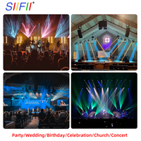 300W Beam Spot Wash 3-in-1 Moving Head Licht Professionelles LED Bühnenlicht für DJ Club Party