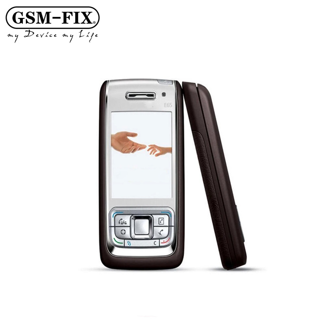 GSM-FIX E65 Factory Unlocked Original Cheap Simple Classic Slider Mobile Handset Cell Phone