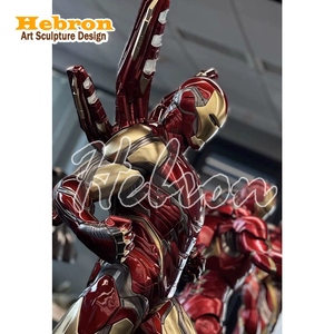 Scultura in Resina FRP di Iron Man Marvel per Decorazione Ingresso Cinema all'Aperto, <span class=keywords><strong>Personaggi</strong></span> degli Avengers - Product Image 3