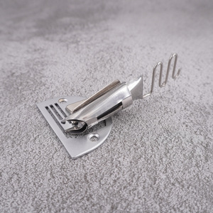 Cortador de bordes de tubo plegable para máquina de coser de cama plana, pieza de equipo para procesamiento de prendas - Product Image 4
