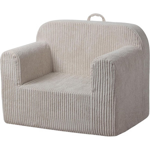 Children's <b>Sofa</b> High-Density Sponge Cushion Single Seat Reading Corner For <b>Kids</b> Age 3 And Above Fabric Material - Product Image 4