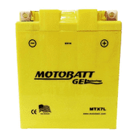 Batterie AGM neuve Motobatt 12V 8Ah 96Wh MTX7L pour moto de rue Italie