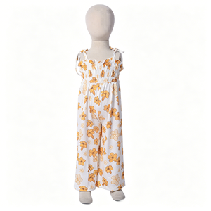 A26-13 Venta Directa de Fábrica, Personalizado OEM-ODM, Mono con Estampado Hawaiano y Cuello Redondo para Bebés, Mono Estampado para Niños Pequeños - Product Image 3