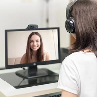 C270 Mini 720p USB 2.0 Web Kamerası, Dizüstü Bilgisayar/PC Konferansları için Dahili Mikrofonlu, CMOS Sensör 3MP 30fps