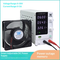 Alimentation électrique régulée CC réglable Tektronix, expérience étudiante, haute précision, 30V 60V 5A 10A, protection contre les surintensités