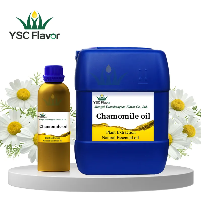 100% Pure Natural Roman chamomile essential oil for cosmetic from China