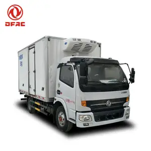 DFAC 120HP 7-8톤 5.1m 냉장고 밴 소형 냉동고/냉장 밴 냉장 콜드 체인 물류 배달 트럭