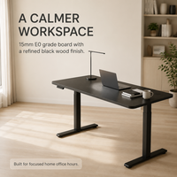 Table de bureau électrique silencieuse AOR pour la maison, bureau debout, bureau d'apprentissage, design moderne, plateau en bois, couleur personnalisable, facile à assembler