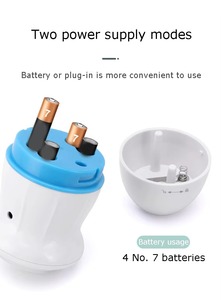 เครื่องกำจัดหนังด้านเท้าไฟฟ้าแบบคู่ พร้อมตะไบและเครื่องขัดเท้าแบบพกพา สำหรับกำจัดเซลล์ผิวที่ตายแล้ว - Product Image 3