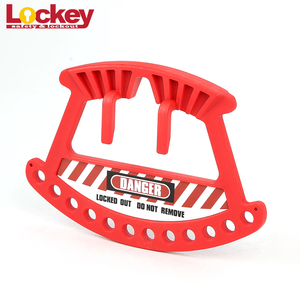 <span class=keywords><strong>Porta</strong></span> <span class=keywords><strong>lucchetto</strong></span> portatile in plastica con blocco di sicurezza per 12 serrature - Product Image 3