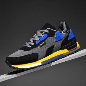 Chaussures de sport et décontractées pour hommes de haute qualité, respirantes, légères, à lacets, avec doublure en coton PU, vente directe d'usine - Product Image 1