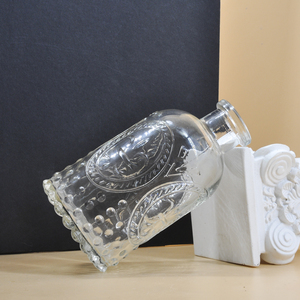 Sản Phẩm Mới 230Ml Hương Liệu Chai Thủy Tinh Reed Khuếch Tán Khắc Hoa Hình Tròn Với Khá Reed Khuếch Tán Nắp - Product Image 4