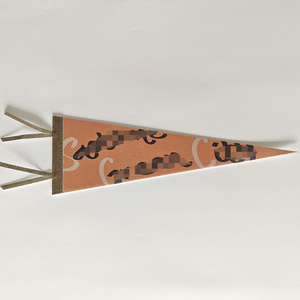 Bandeiras De Feltro Impressão personalizada Publicidade Aniversário Decoração De Férias Pendurado Bandeira <span class=keywords><strong>Triangular</strong></span> - Product Image 3