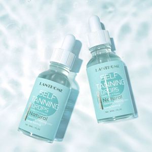Gotas Bronceadoras de 30 ml, Autobronceador Facial sin Sol y <span class=keywords><strong>Bronceador</strong></span> Corporal, Loción Bronceadora Solar, Efecto en 1 Semana - Product Image 4