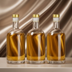 700ml 750ml Tequila Vodka <strong>Whisky</strong> Whiskey Liquor Bouteille En Verre Botellas De Vidrio De 500 ml Glass Bottles with Cork Sealing - Product Image 4