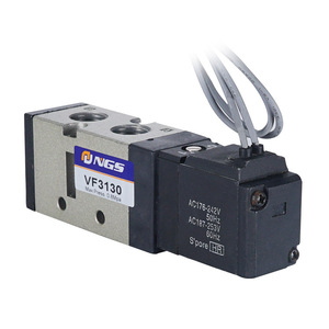 Válvula Solenoide NGS VF3130 AC 220V, Tipo Aire, Control de Inversión de Acción Directa con Piloto - Product Image 1
