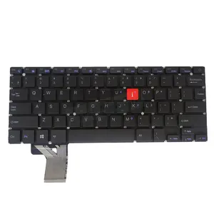 US Laptop keyboard for iball CompBook M500 JM277-8 K734 YJ-684 USA English notebook pc keyboards i red keys Original New