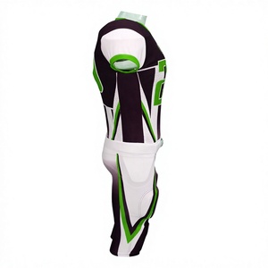 Uniforme de Fútbol Americano LONG MISSION INDUSTRY para Hombre, Sublimado, Transpirable, 100% Poliéster, Ropa de Práctica para Adultos, Verde - Product Image 3