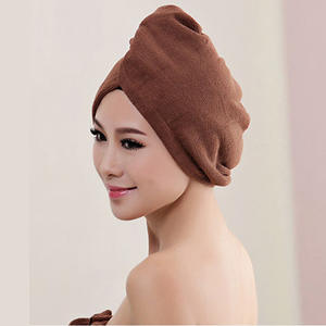 Serviette de bain en microfibre pour sécher les cheveux après la douche, bonnet turban à séchage rapide pour femmes, filles et dames - Product Image 4