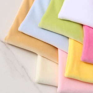 Vải Minky <span class=keywords><strong>Velboa</strong></span> chất lượng cao, màu tùy chỉnh, 100% <span class=keywords><strong>polyester</strong></span>, siêu mềm mại, dùng làm đồ chơi, chăn - Product Image 1
