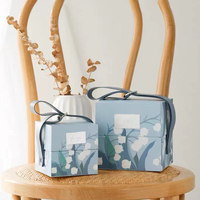 Boîtes cadeaux et artisanales jetables en papier d'art de luxe, design unique et élégant, haute qualité en stock