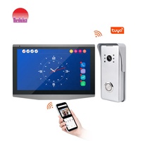 Sistema de Intercomunicación con Videoportero 1080P IP65 Impermeable, Aplicación Tuya, Pantalla Táctil, para Interiores y Exteriores, Casa, Villa
