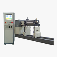 Machine d'équilibrage à entraînement par joint universel LS-XH3000W, machine d'équilibrage pour moteurs de turbines à vapeur et rotors de moteurs