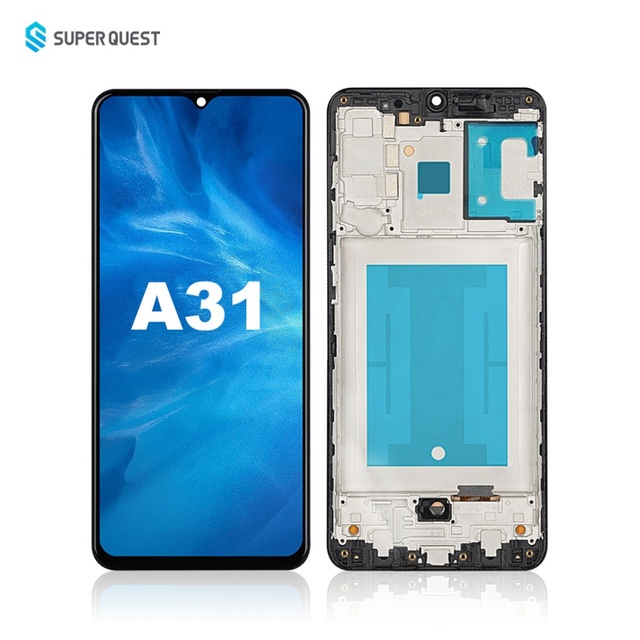 SOL Quality Super Quest Brand Original Mobile Phone Display Lcd Screen Replacement for Samsung A31