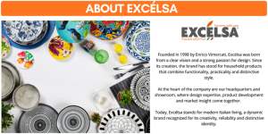 Juego de Vajilla Excelsa de 12 Piezas, Cerámica Nórdica Negra, Vajilla Moderna - Product Image 6