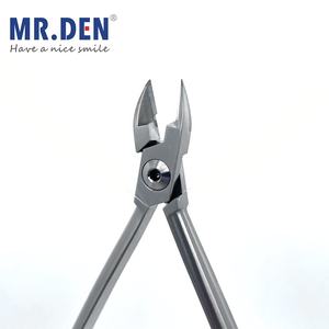 Alicates de <span class=keywords><strong>Ortodoncia</strong></span> Dentales de Alta Calidad Mr.Den, Mini Alicates de <span class=keywords><strong>Ortodoncia</strong></span> Manuales, Mini Alicates para Alambres Ligeros con Cortador para Pacientes Jóvenes - Product Image 1