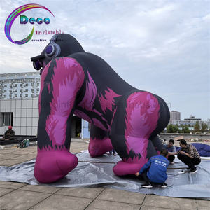 Dessin animé ballon gonflable géant publicité gonflable Costume modèle lumière LED pour les fêtes événements comprend ventilateur - Product Image 5